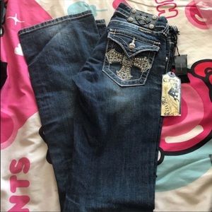 Girls size 14 Miss Me jeans